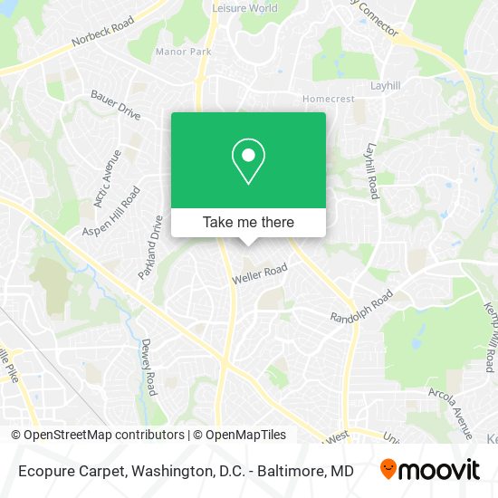 Ecopure Carpet map