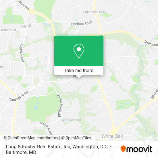 Long & Foster Real Estate, Inc map