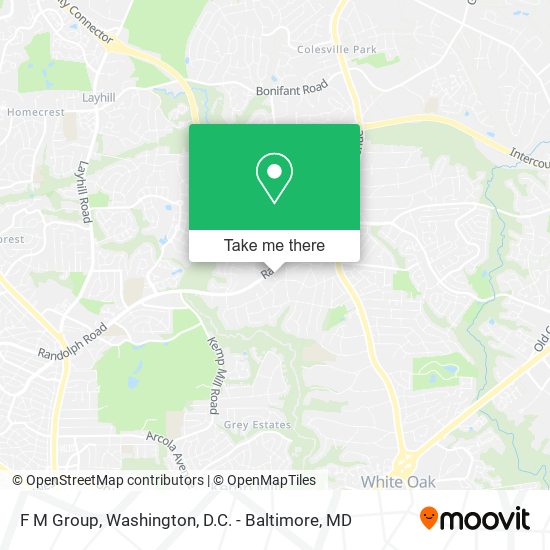 F M Group map