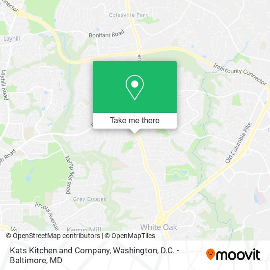 Kats Kitchen and Company map