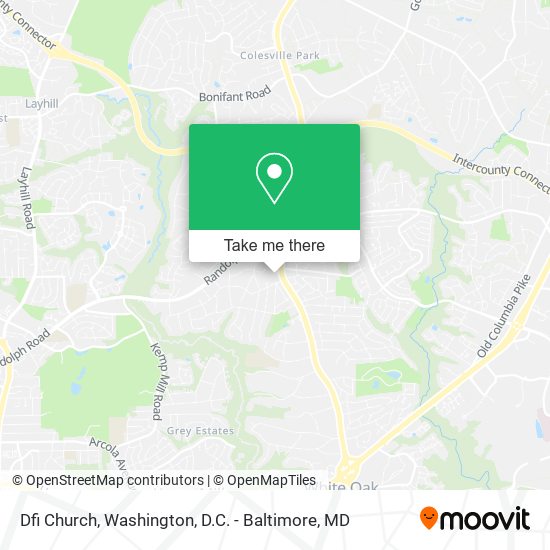Dfi Church map
