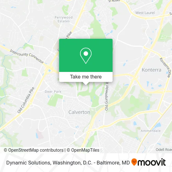 Dynamic Solutions map