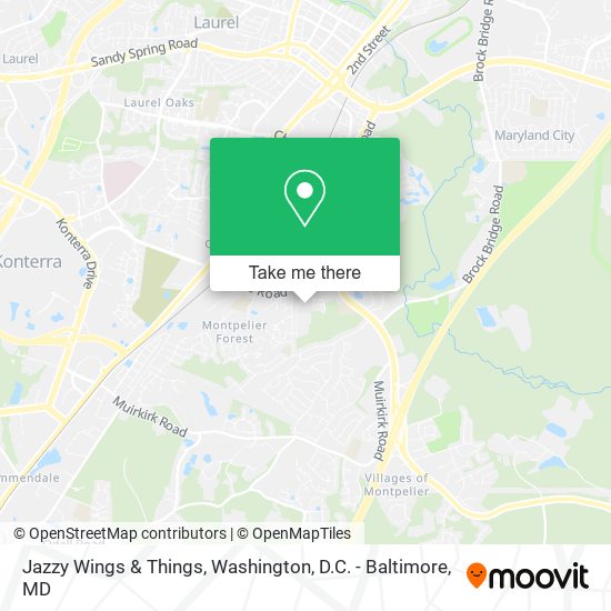 Jazzy Wings & Things map