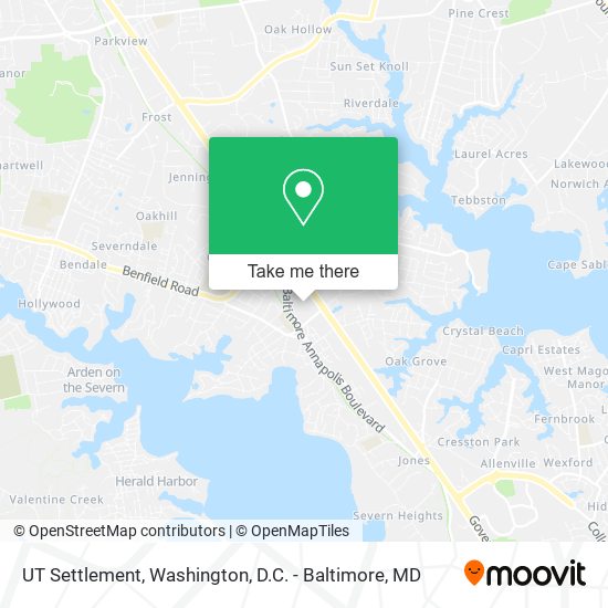 UT Settlement map