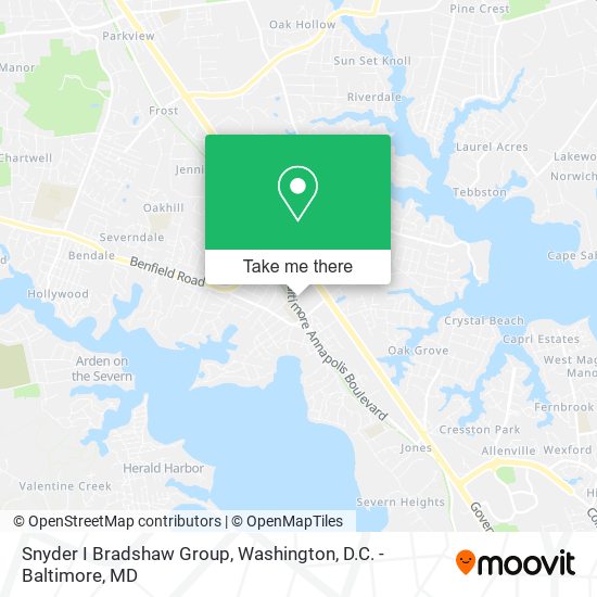 Mapa de Snyder I Bradshaw Group