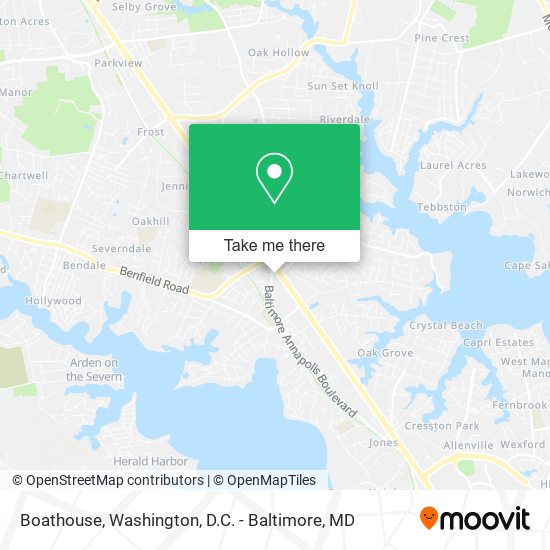 Mapa de Boathouse