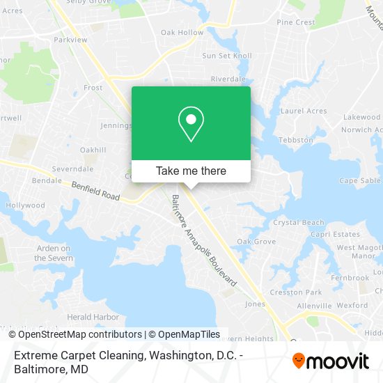 Extreme Carpet Cleaning map