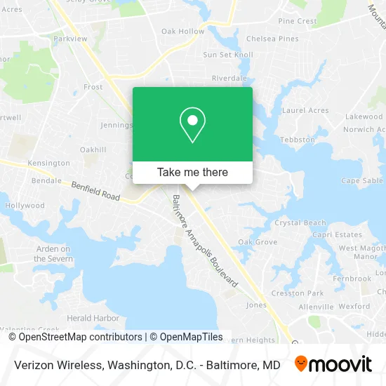 Verizon Wireless map