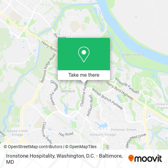 Ironstone Hospitality map