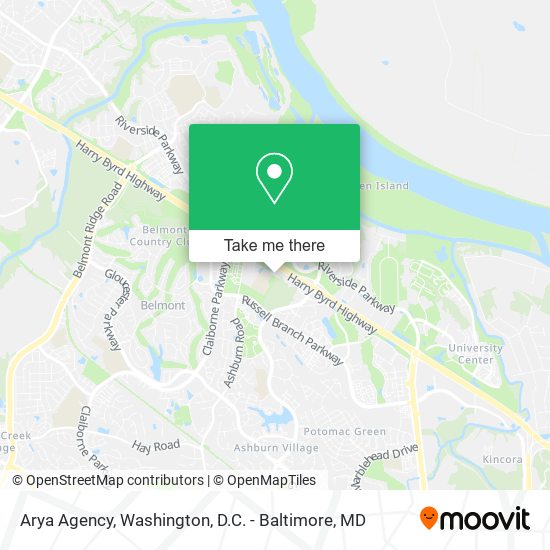 Arya Agency map