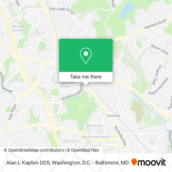Mapa de Alan L Kaplon DDS
