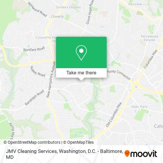 JMV Cleaning Services map