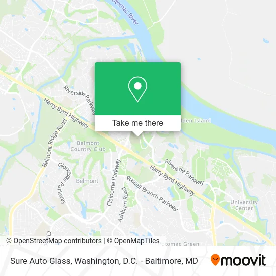 Sure Auto Glass map
