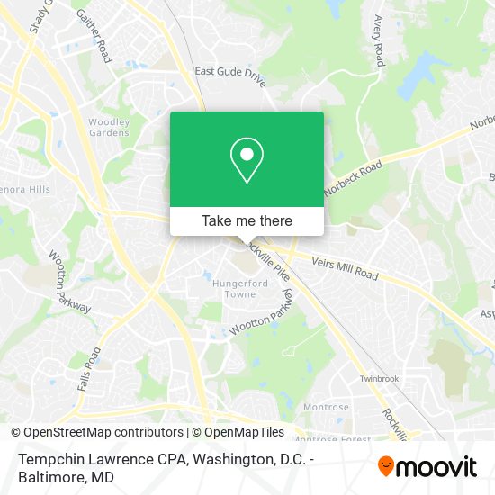 Tempchin Lawrence CPA map
