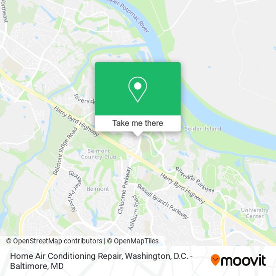 Mapa de Home Air Conditioning Repair