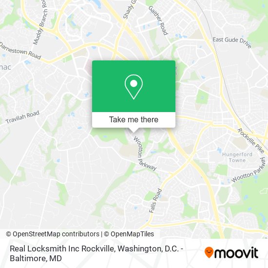 Real Locksmith Inc Rockville map
