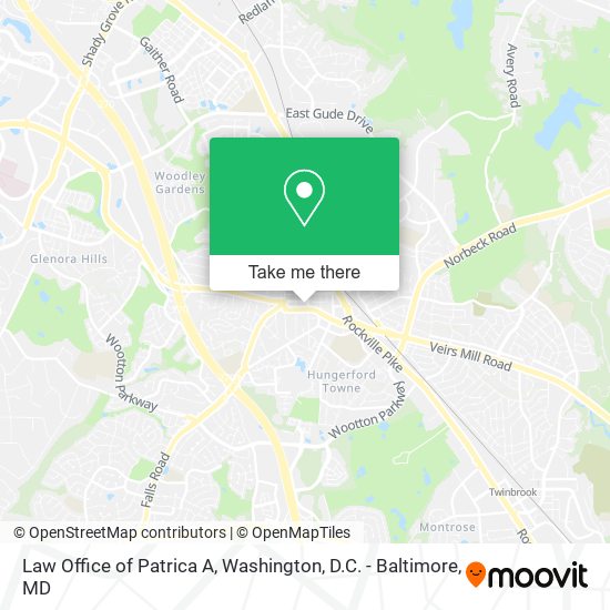 Law Office of Patrica A map