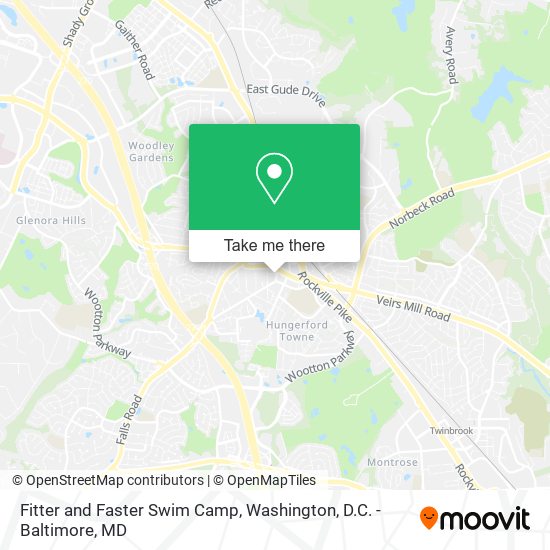 Mapa de Fitter and Faster Swim Camp