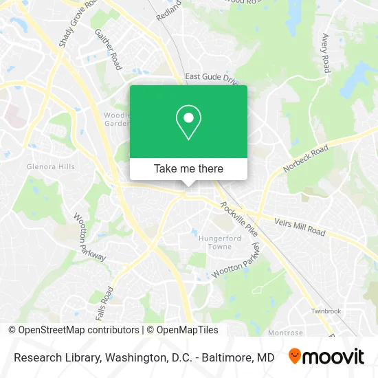 Research Library map