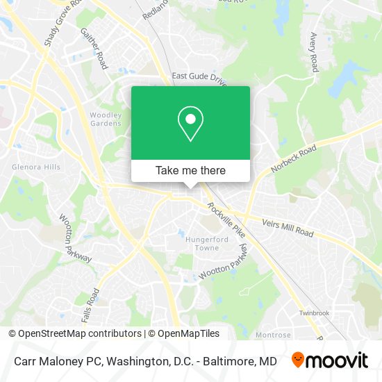Carr Maloney PC map