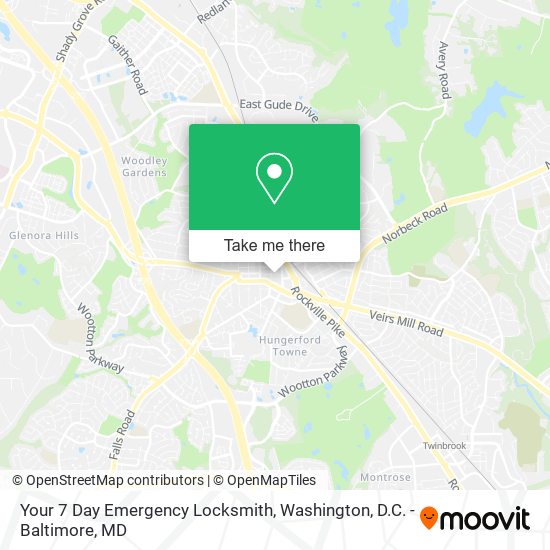 Your 7 Day Emergency Locksmith map