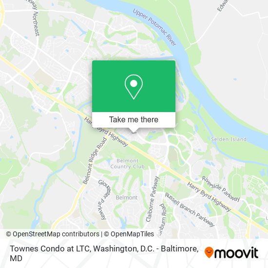 Townes Condo at LTC map