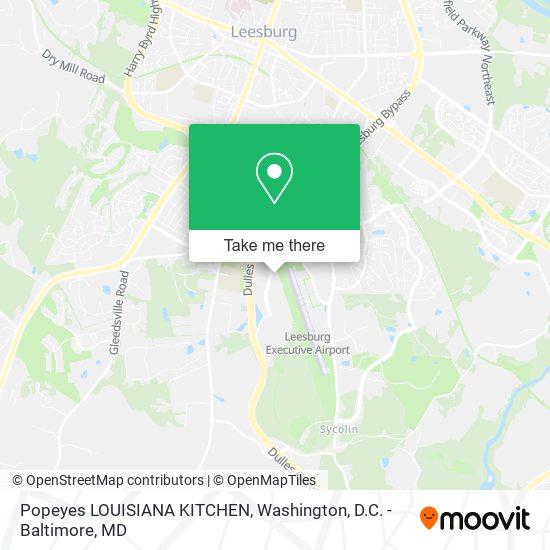 Mapa de Popeyes LOUISIANA KITCHEN