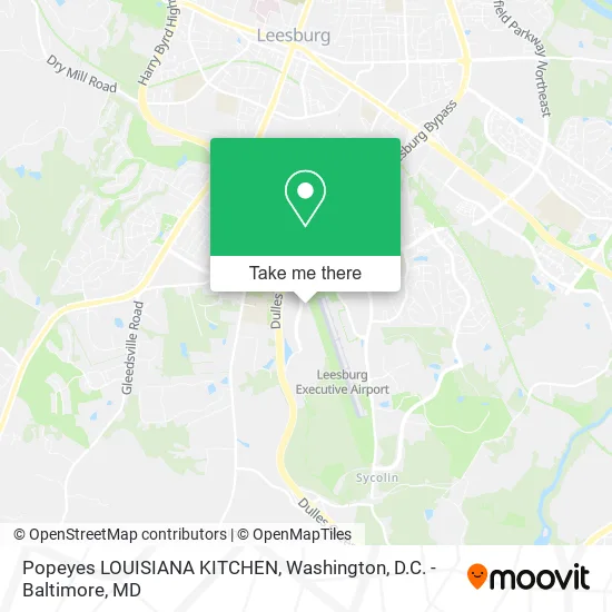 Popeyes LOUISIANA KITCHEN map