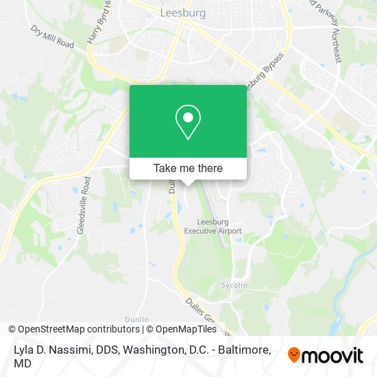 Lyla D. Nassimi, DDS map