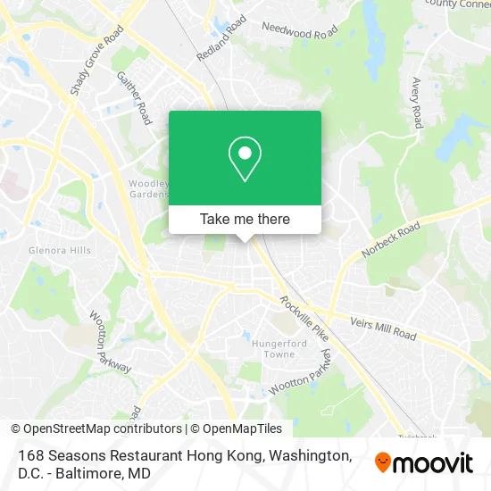 Mapa de 168 Seasons Restaurant Hong Kong