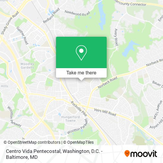 Centro Vida Pentecostal map