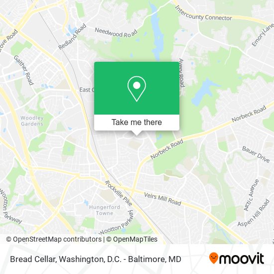 Bread Cellar map
