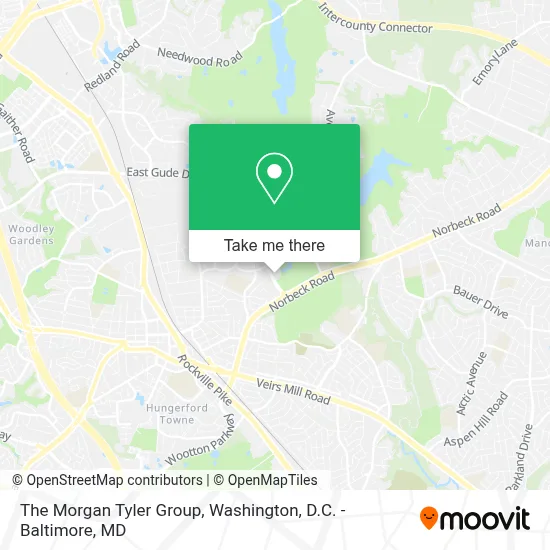 The Morgan Tyler Group map