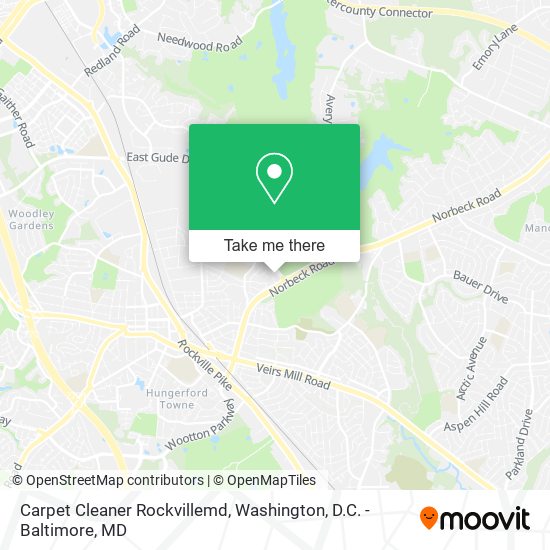 Carpet Cleaner Rockvillemd map