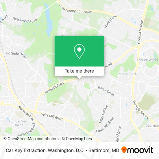 Car Key Extraction map