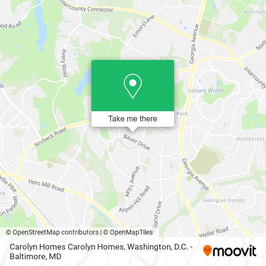 Carolyn Homes Carolyn Homes map
