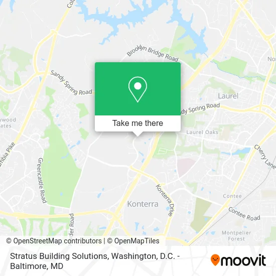 Stratus Building Solutions map