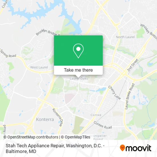 Stah Tech Appliance Repair map