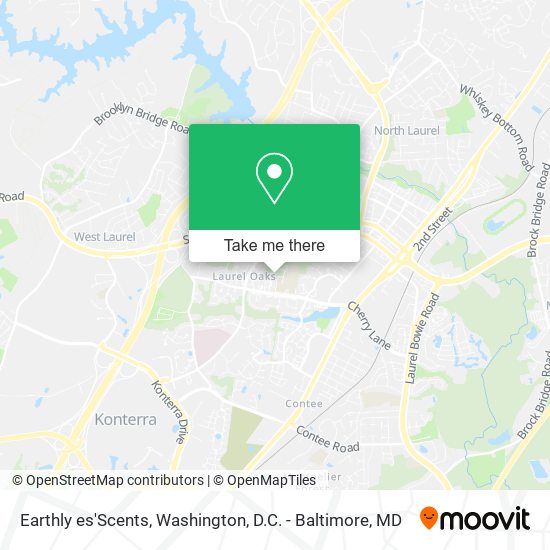 Earthly es'Scents map
