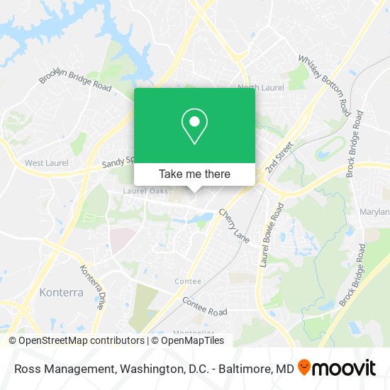 Ross Management map