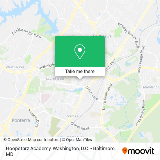 Mapa de Hoopstarz Academy