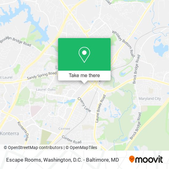 Escape Rooms map