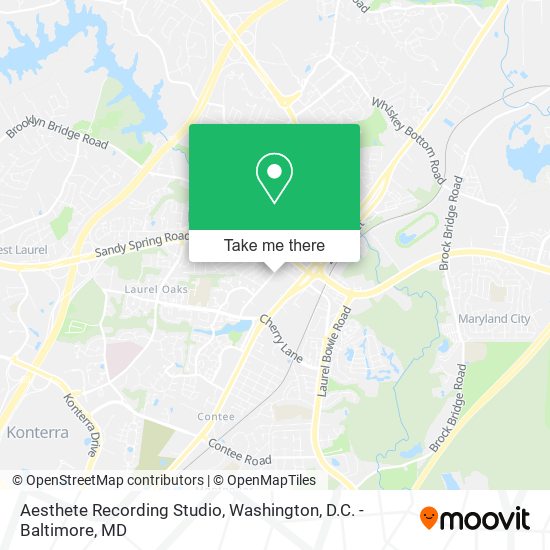 Aesthete Recording Studio map