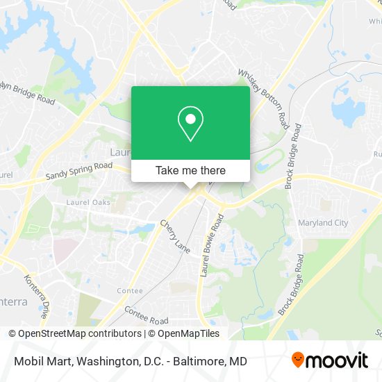 Mobil Mart map