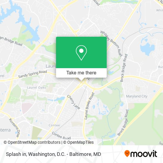 Splash in map