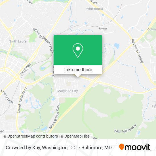 Crowned by Kay map