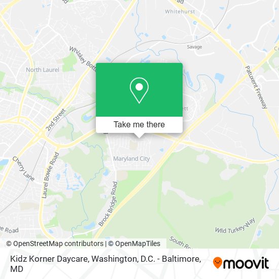 Kidz Korner Daycare map