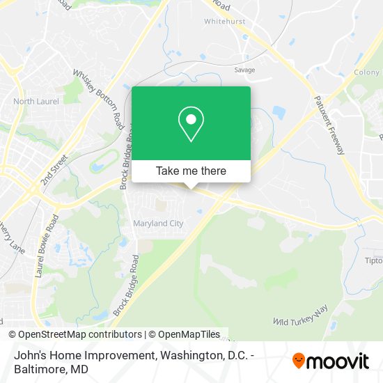 John's Home Improvement map
