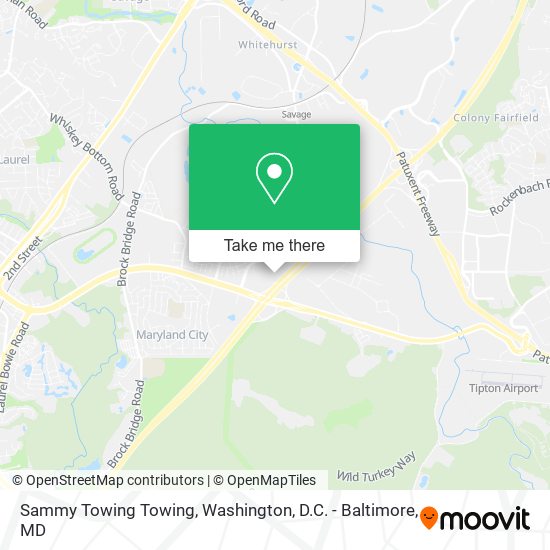 Mapa de Sammy Towing Towing