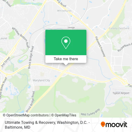 Ultimate Towing & Recovery map